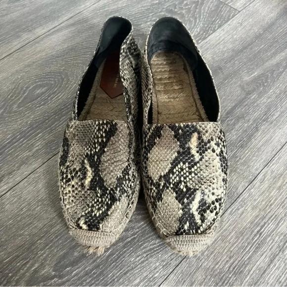 Diane Von Furstenberg Cairo Snakeskin Espadrille - Picture 2 of 10